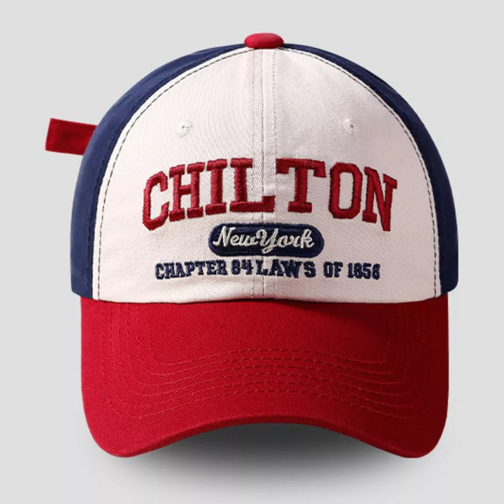 Embroidered Color Block Baseball Cap, image 5