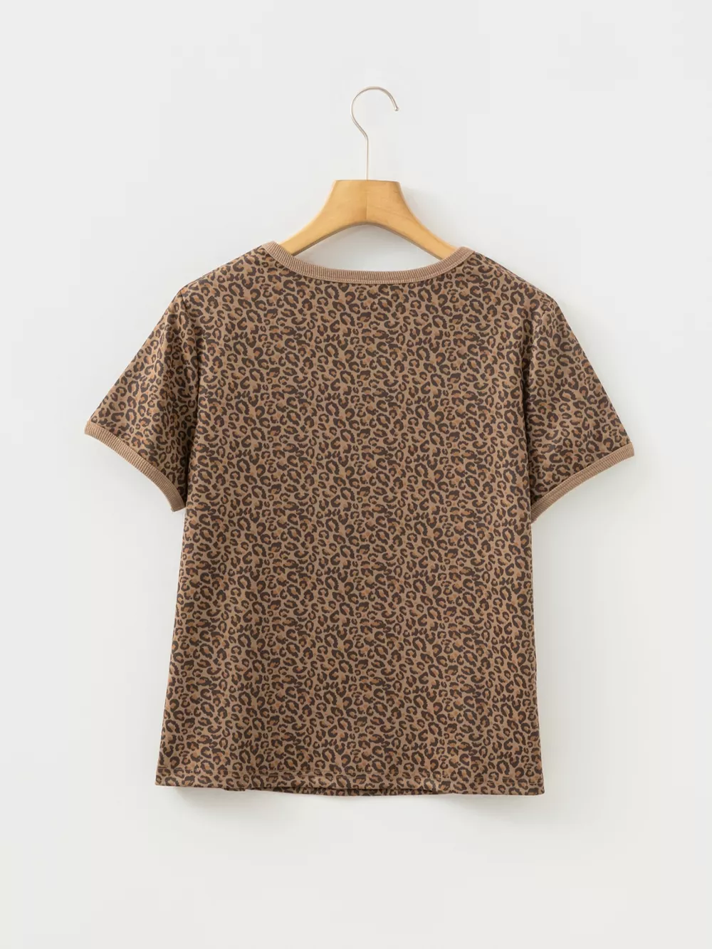 Leopard Print Relaxed Fit T-Shirt, image 2