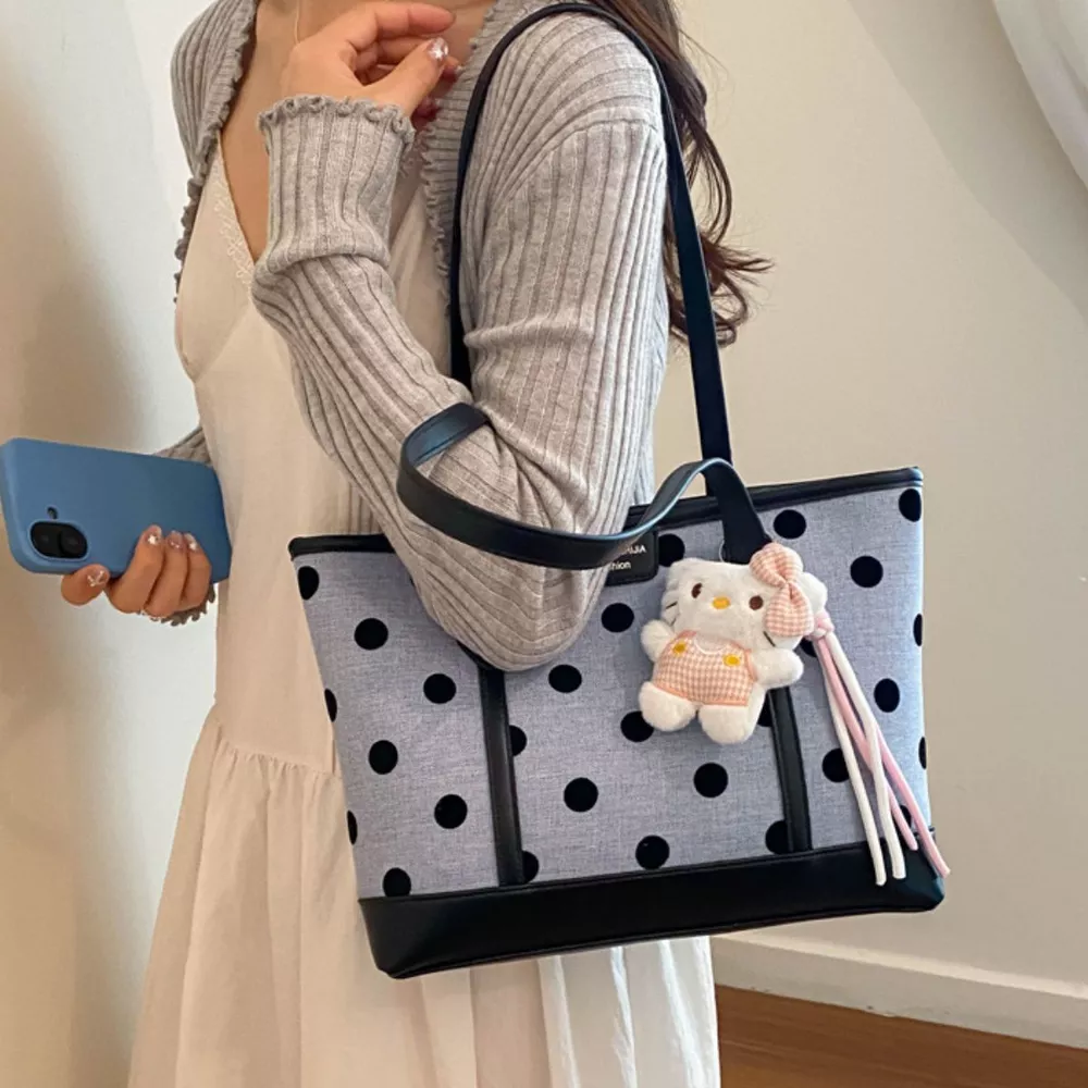 Polka Dot Shoulder Bag, image 6