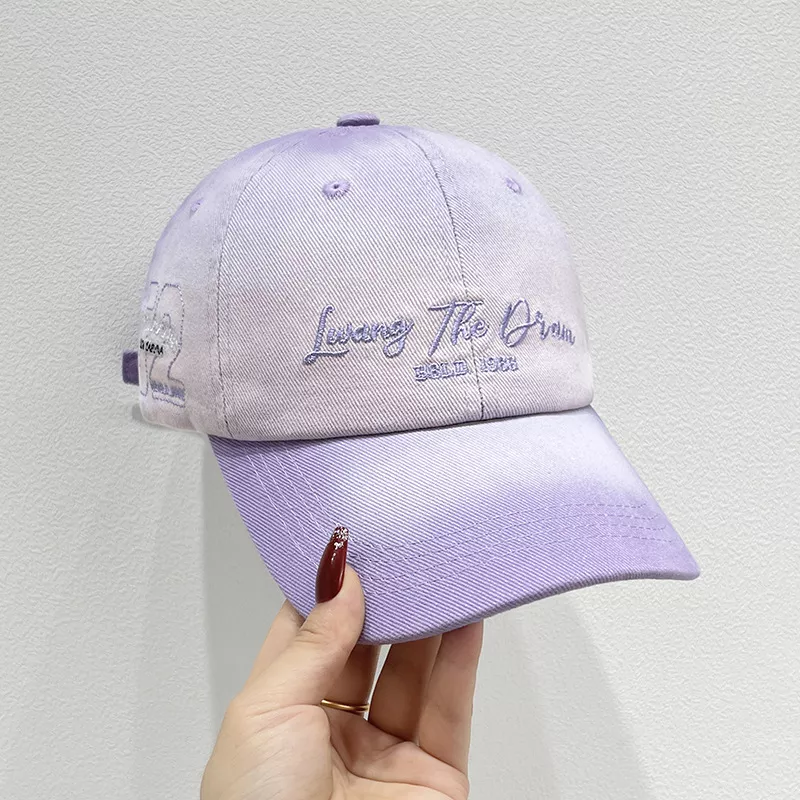 Gradient Color Embroidered Baseball Cap, image 7