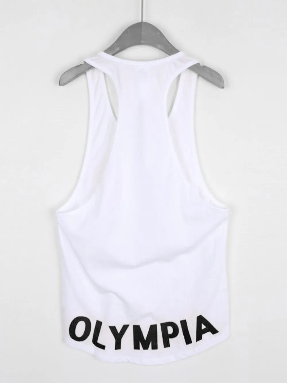 Men's Plus Size Letter Graphic Wide Strap Tank, image 8