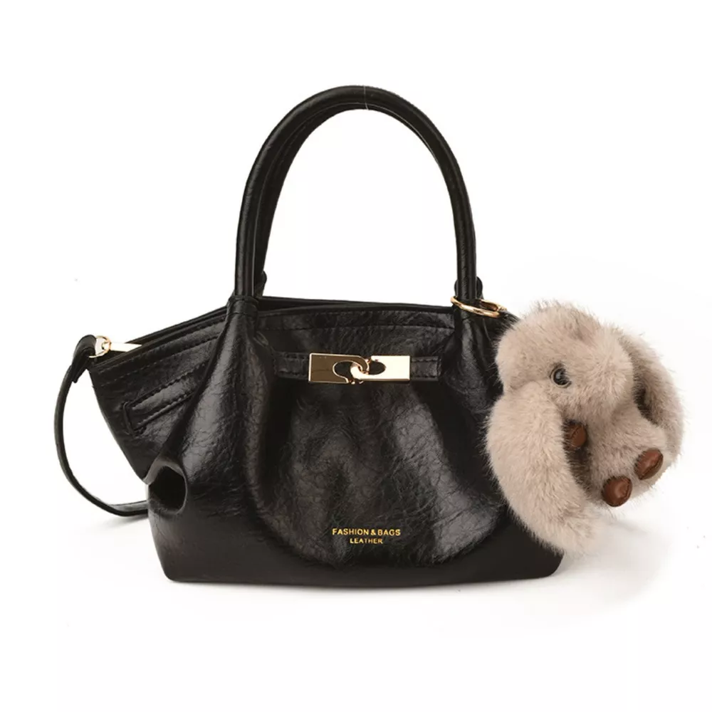 Top Handle Leather Handbag, image 2