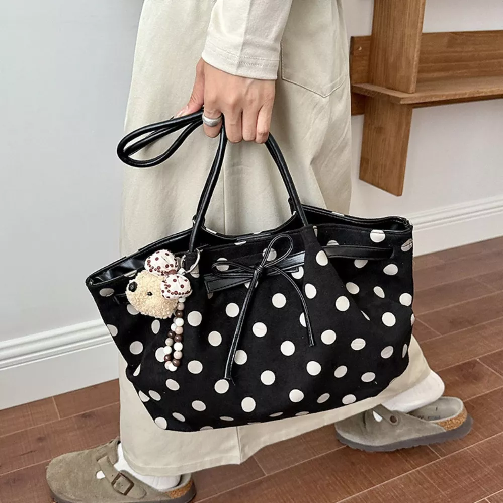 Polka Dot Shoulder Bag, image 7