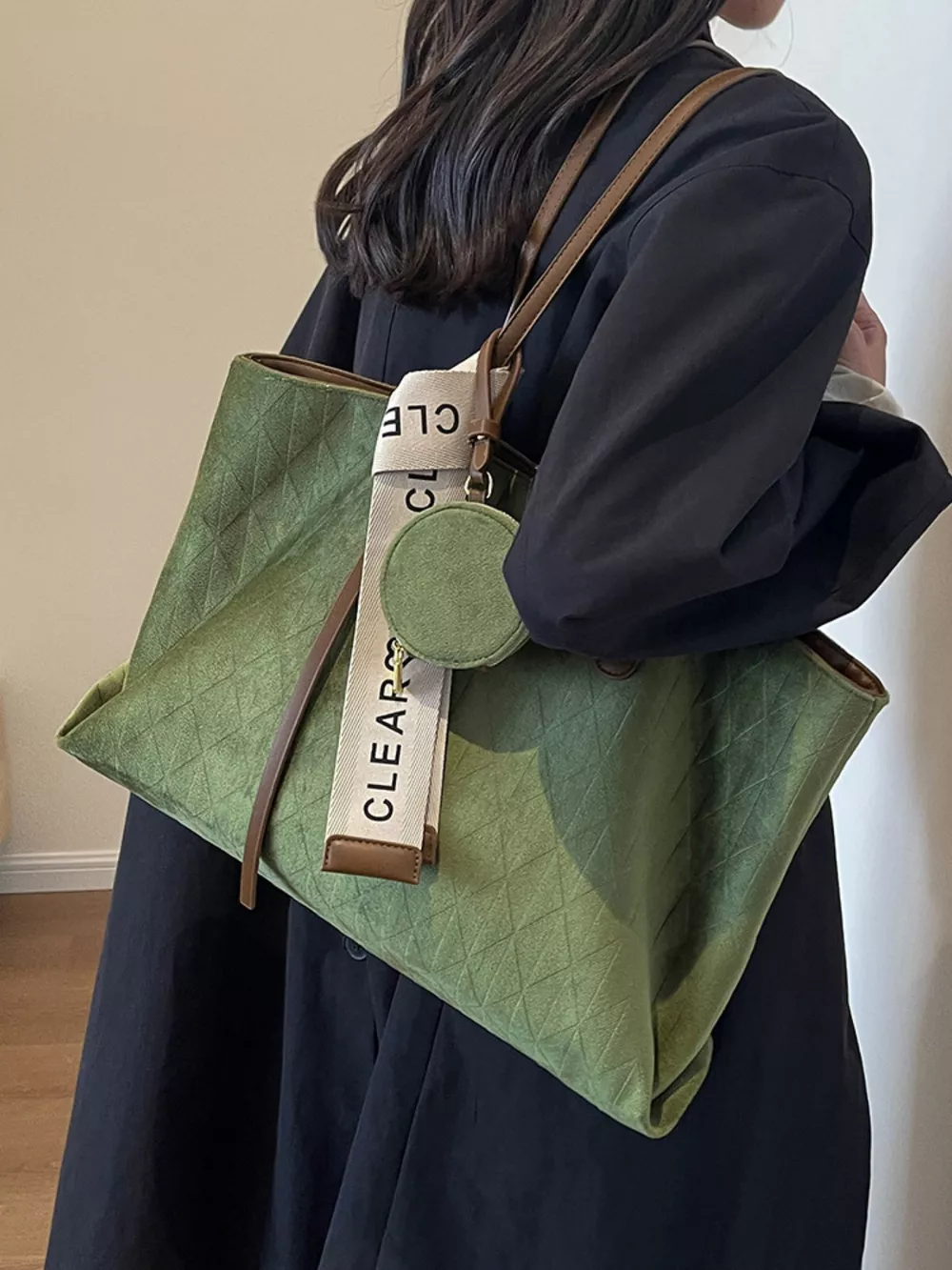 Large Capacity Tote Bag with Coin Purse, image 5