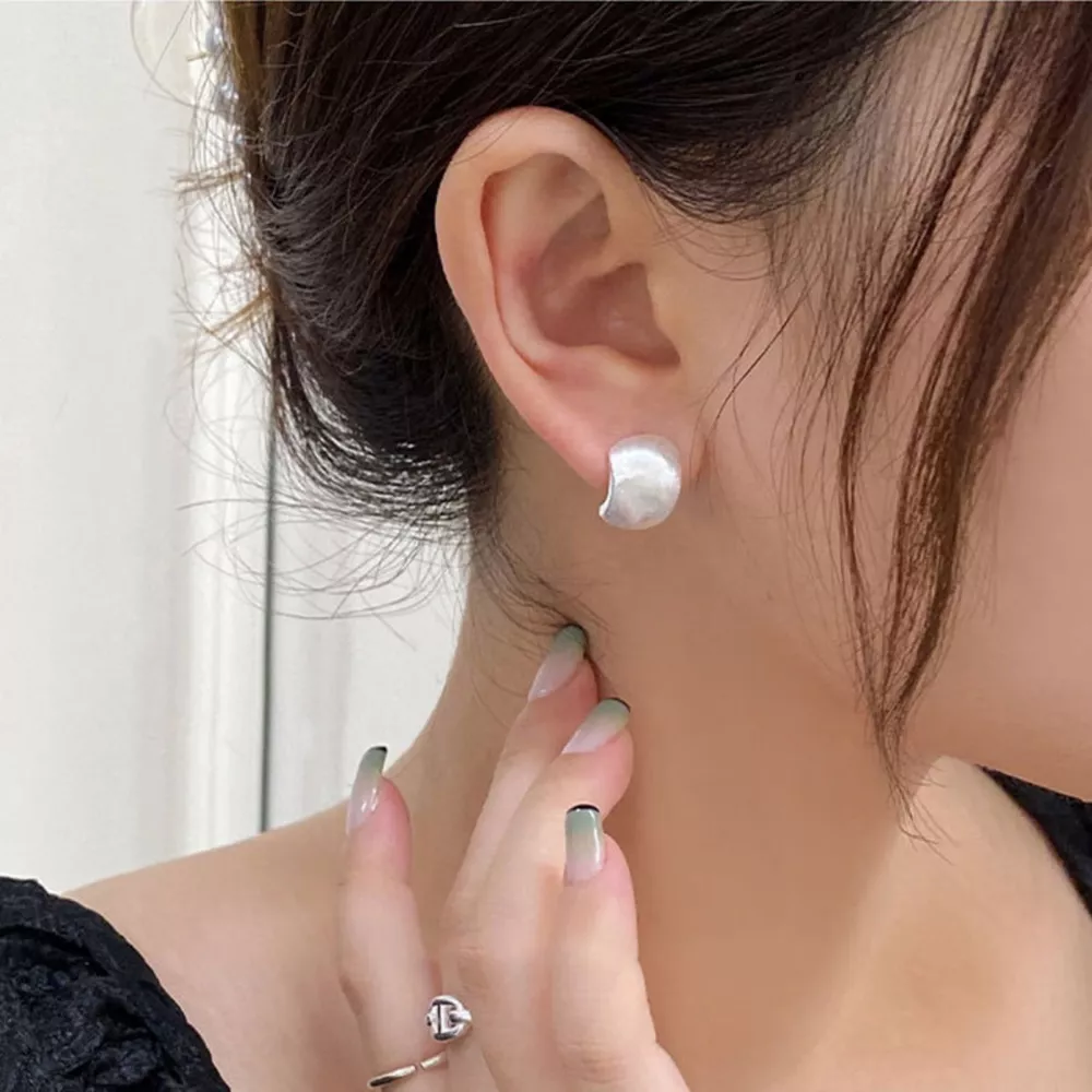 925 Sterling Silver Stud Earrings, image 4