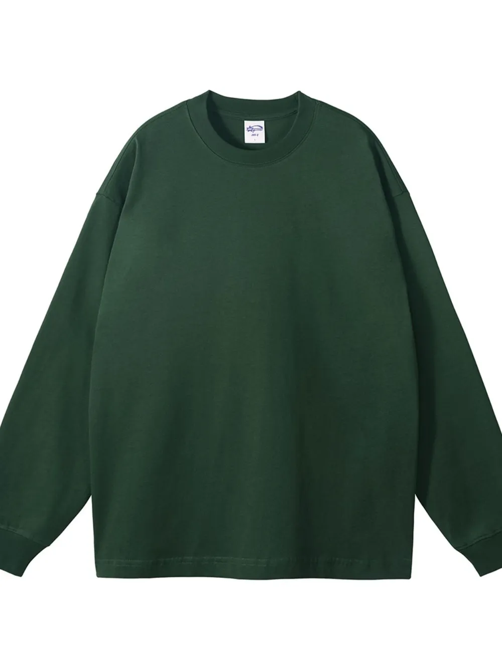 Men's Round Neck Long Sleeve T-Shirt, image 10
