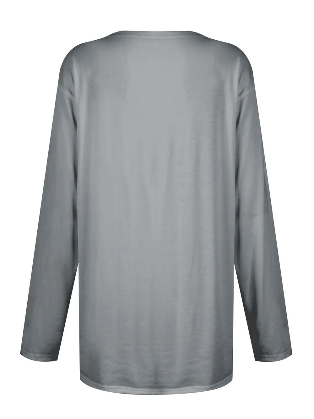 Full Size Pocketed Round Neck Long Sleeve T-Shirt, image 6