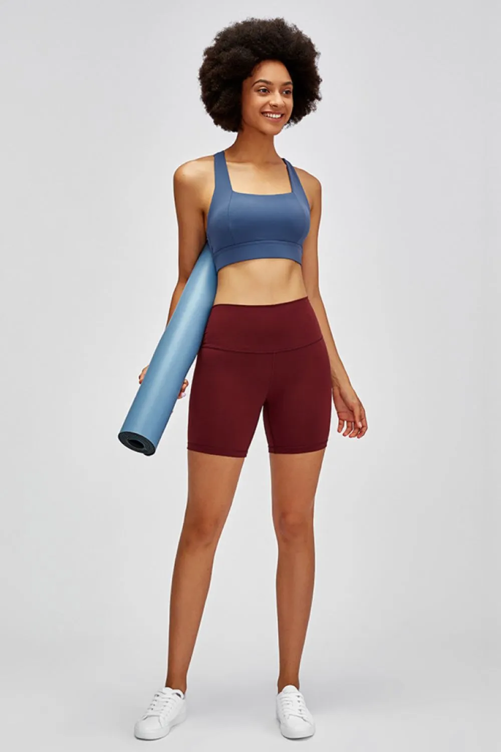 High Waist Training Shorts, image 2