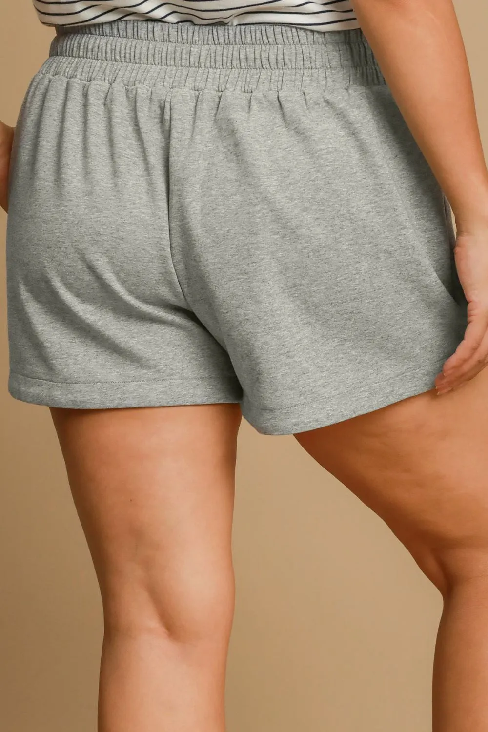 Full Size Drawstring Sweatshorts with Pockets Plus Size, image 5