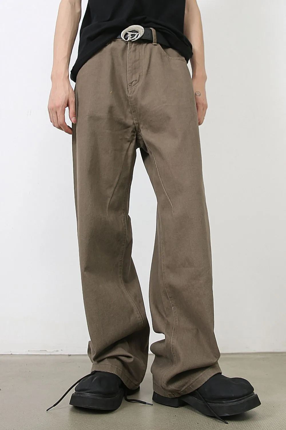 Men's Baggy Jeans with Pockets, image 2