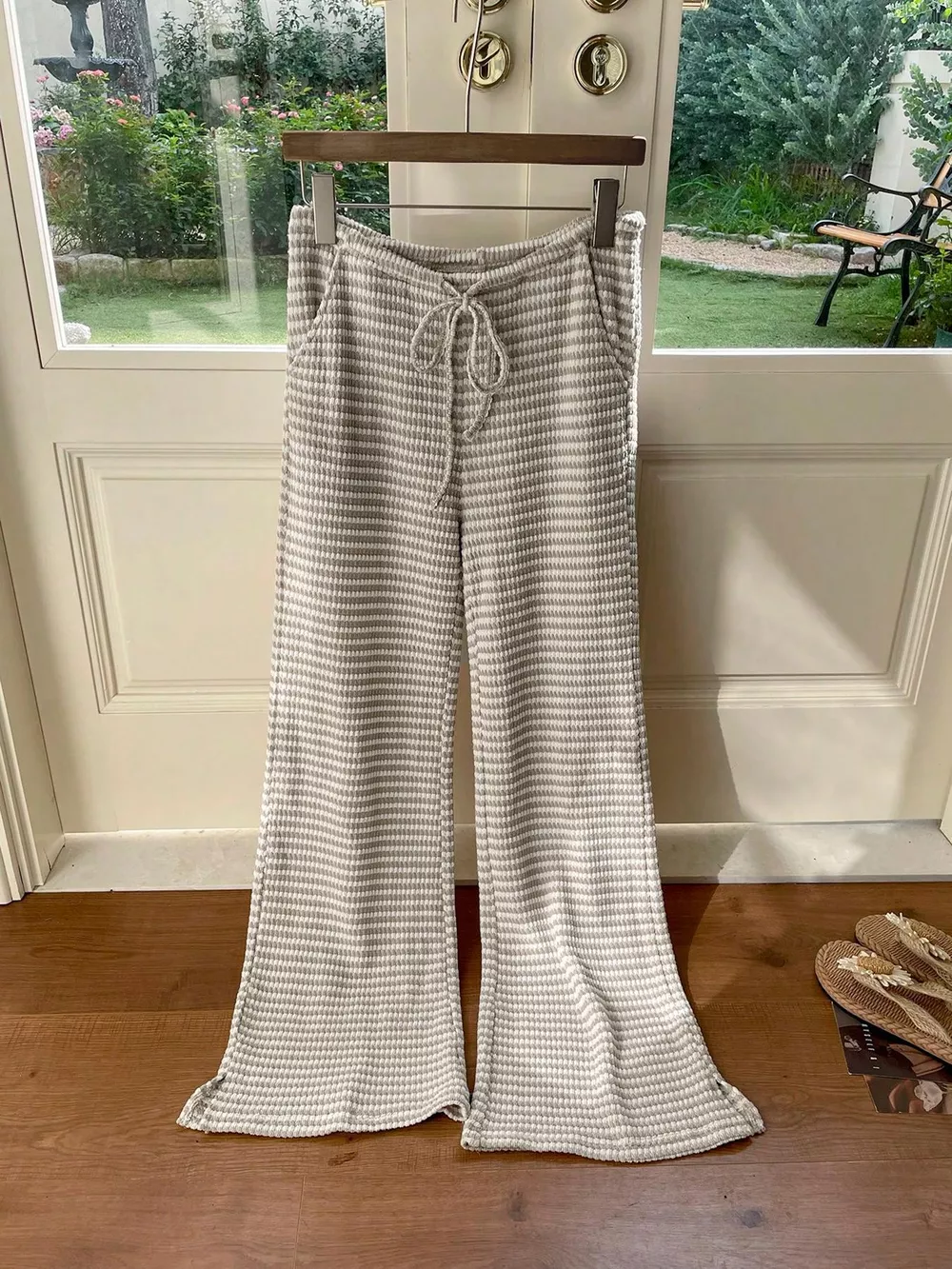 Drawstring Wide Leg Pants, image 12