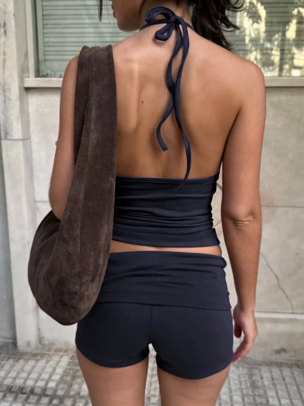 Halter Neck Cami and Shorts Set, image 6