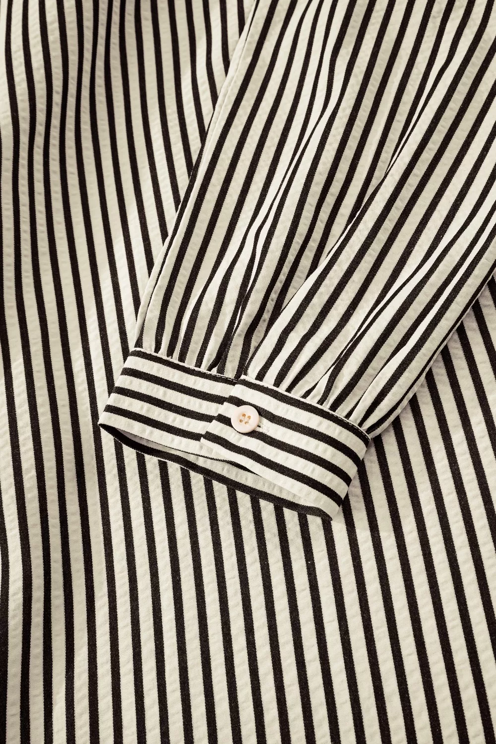 Stripe V Neck Zip Front Cinched High Waist Midi Dress, image 2