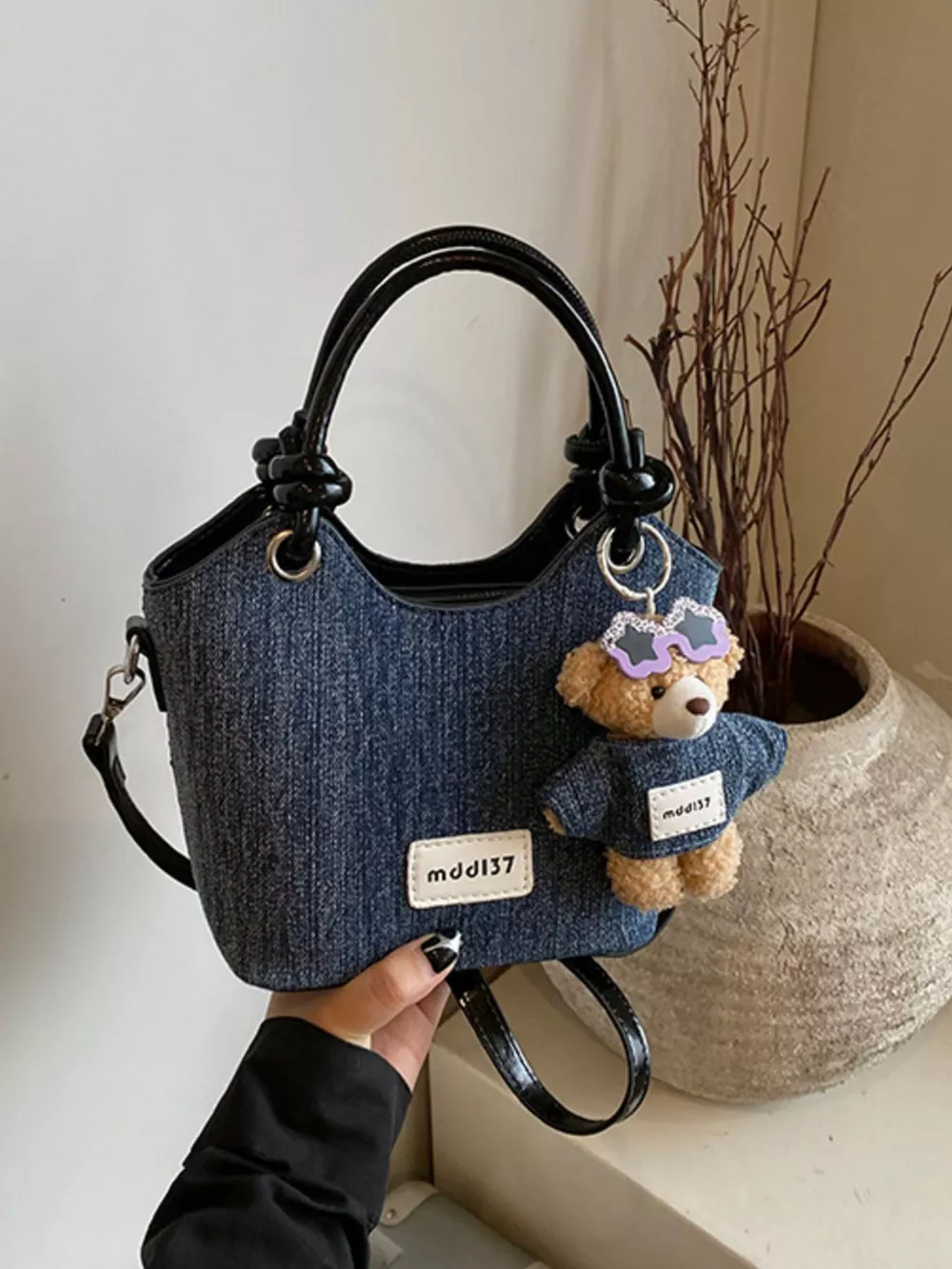 Top Handle Shoulder Bag, image 3