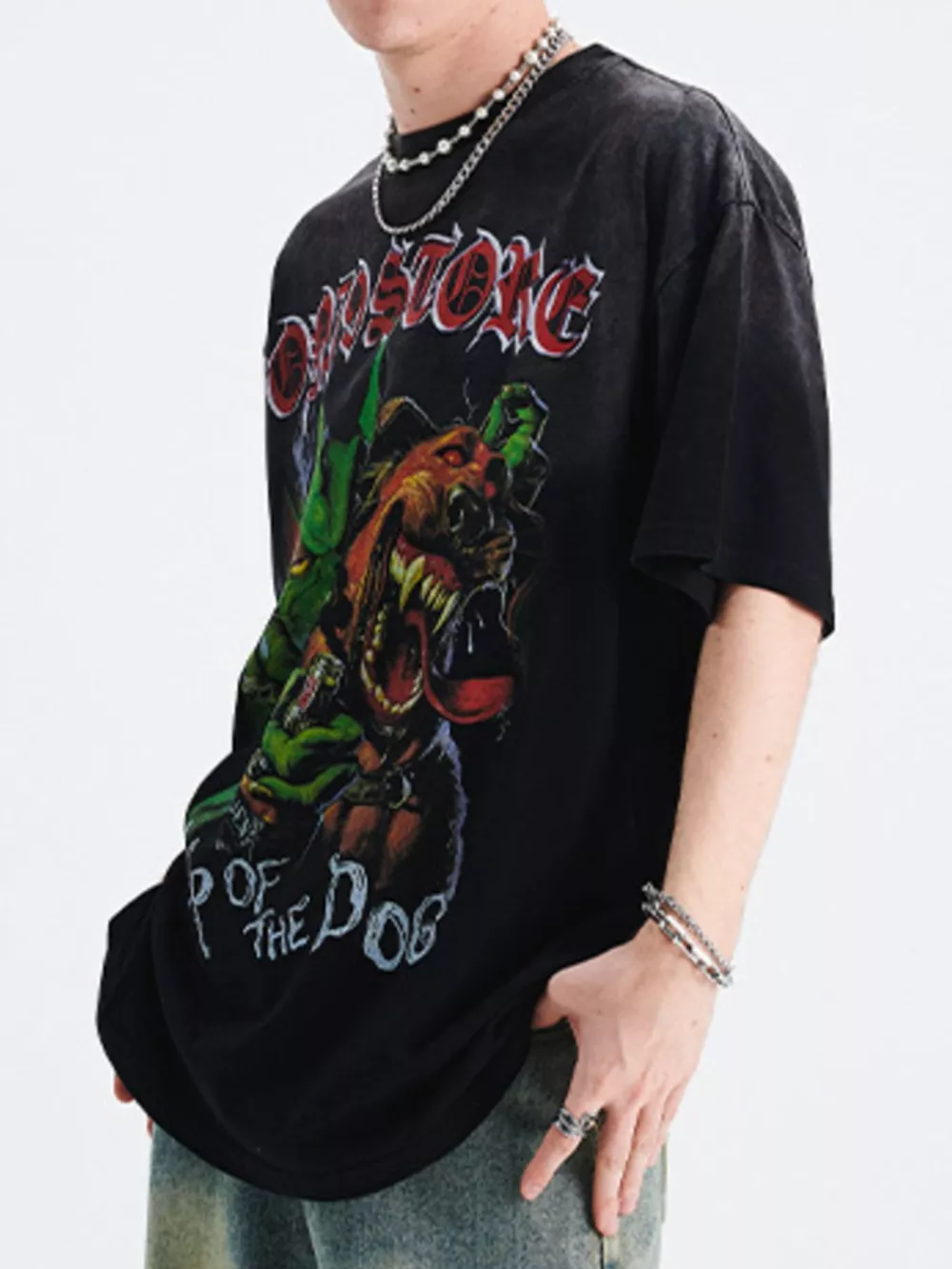 Men's Graphic Round Neck T-Shirt, image 3