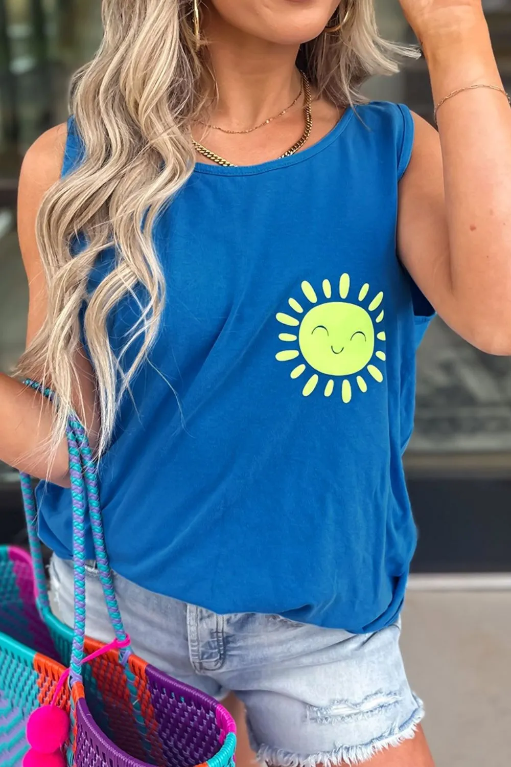 Round Neck Tank Top, image 2