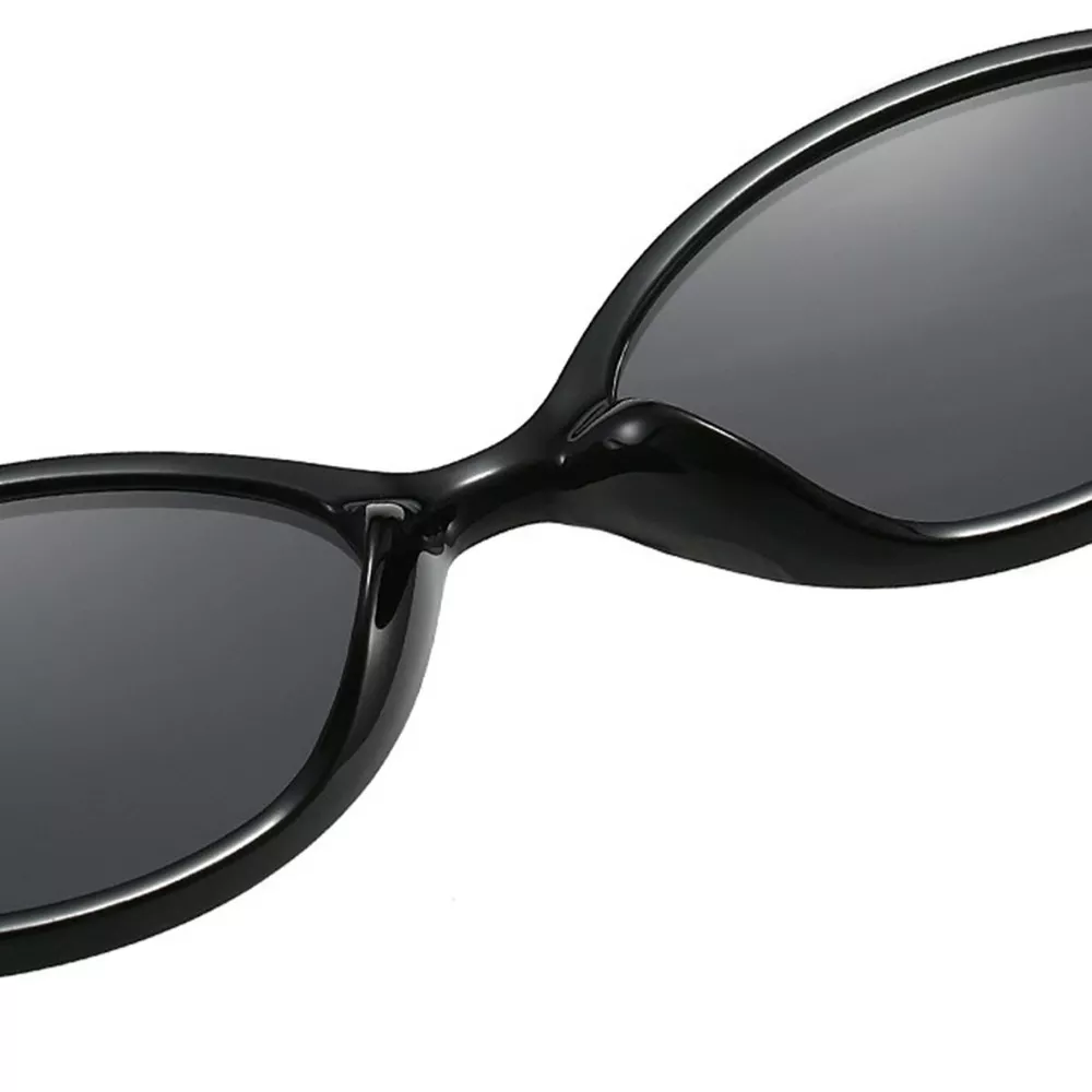 Oval Frame Tinted Lenses Sunglasses, image 9