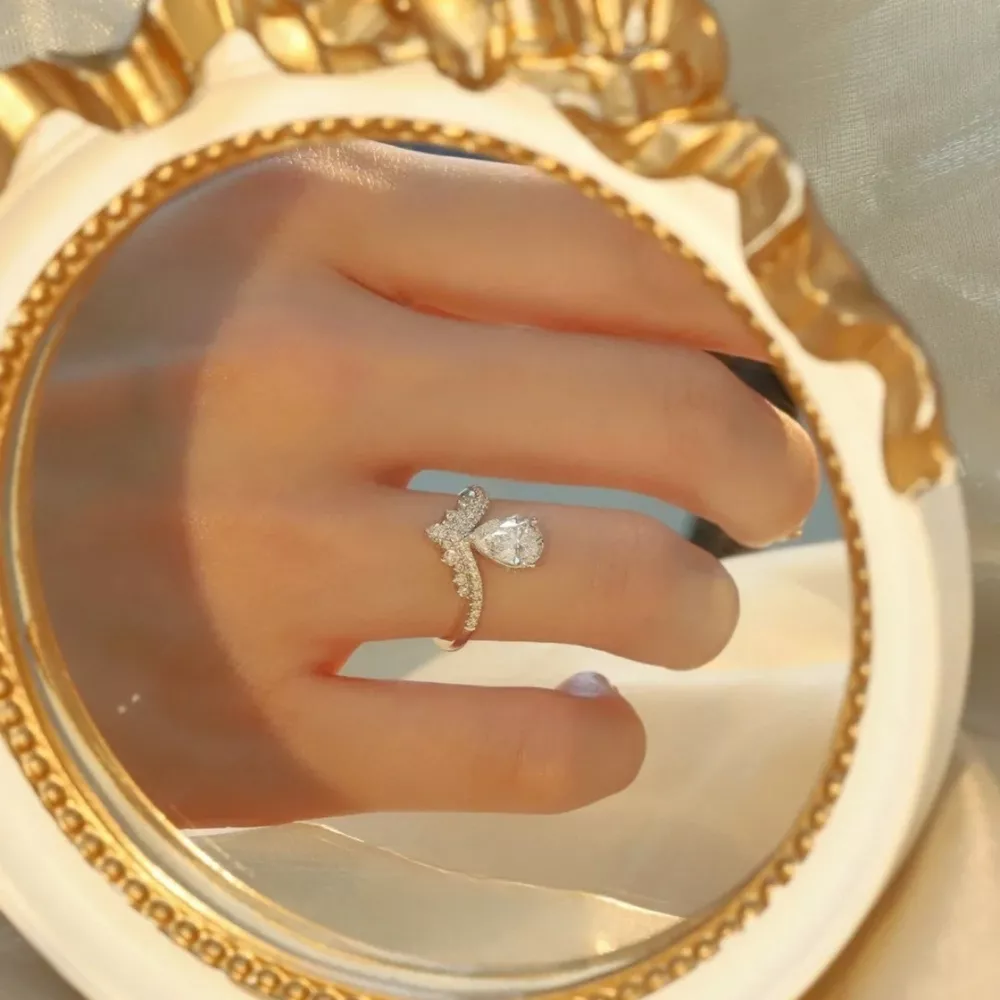 1.5 Carat Moissanite 925 Sterling Silver Ring, image 3