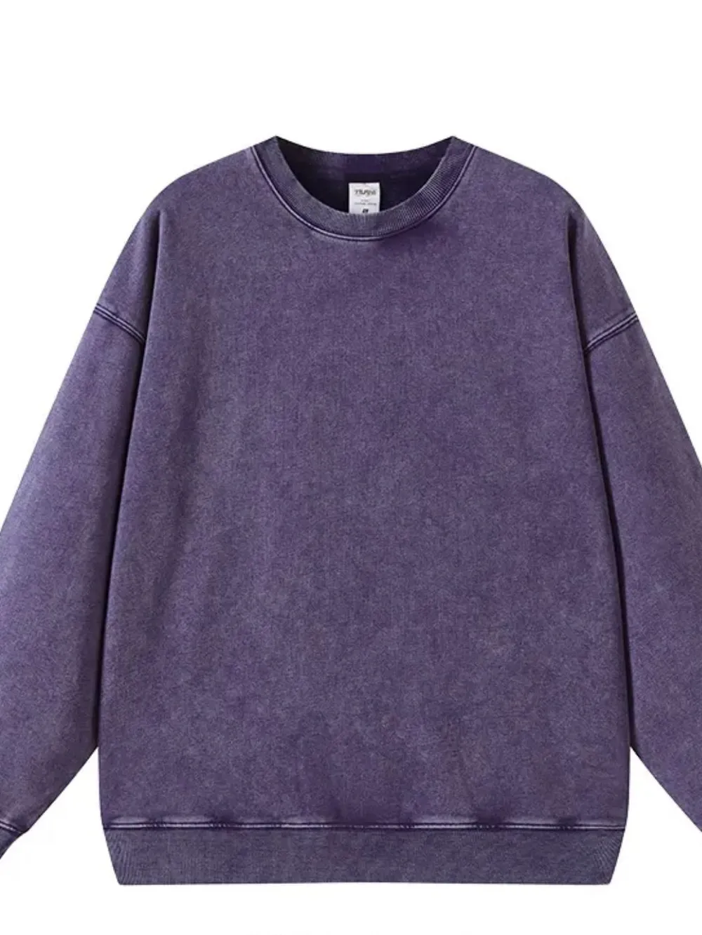 Men's Round Neck Long Sleeve Sweatshirt, image 2