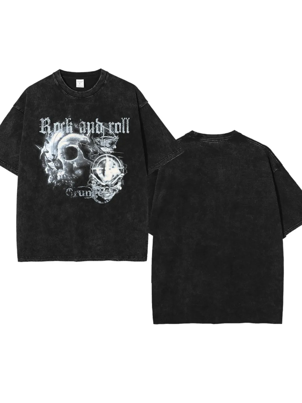 Men's Graphic Round Neck Short Sleeve T-Shirt, image 4