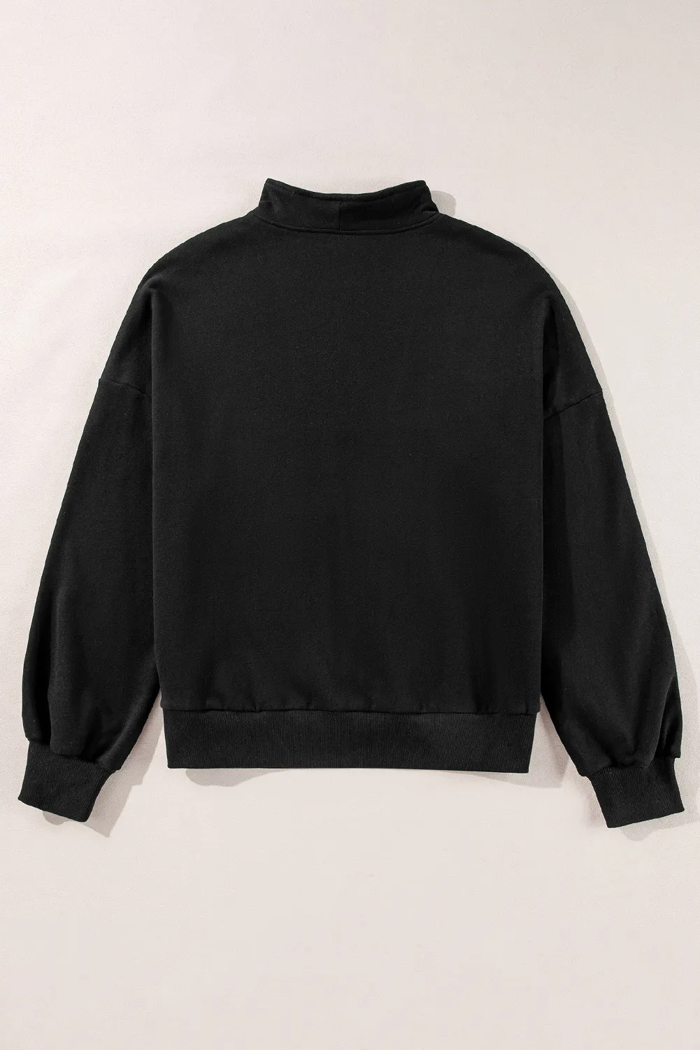 Half Zip Long Sleeve Sweatshirt, image 2