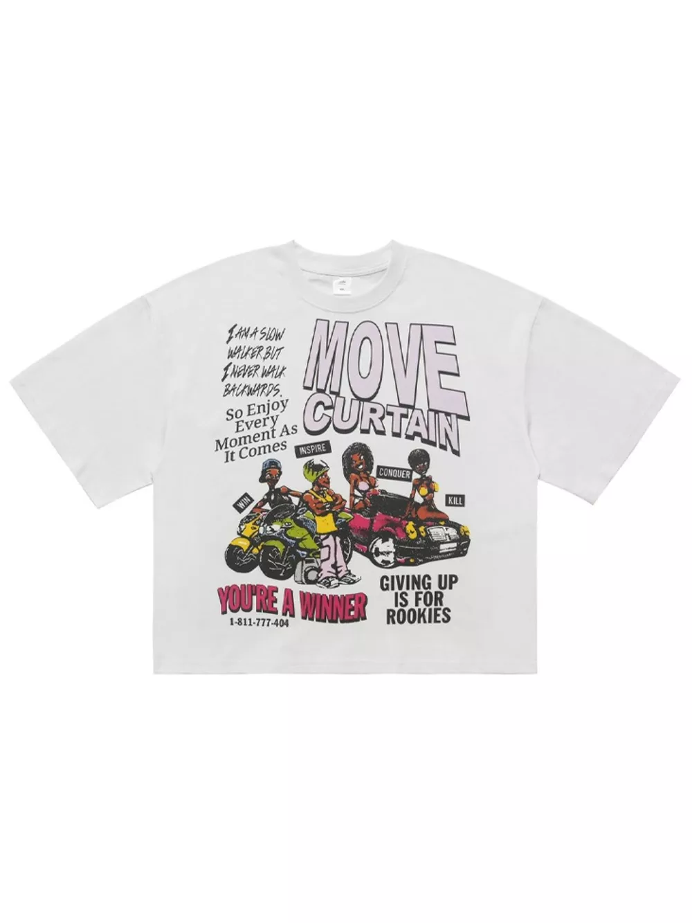 Men's Graphic Round Neck Short Sleeve T-Shirt, image 2