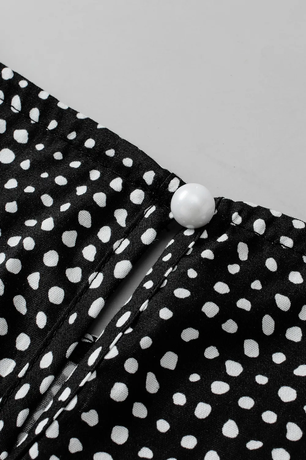 Printed Short Puff Sleeve Blouse, image 2