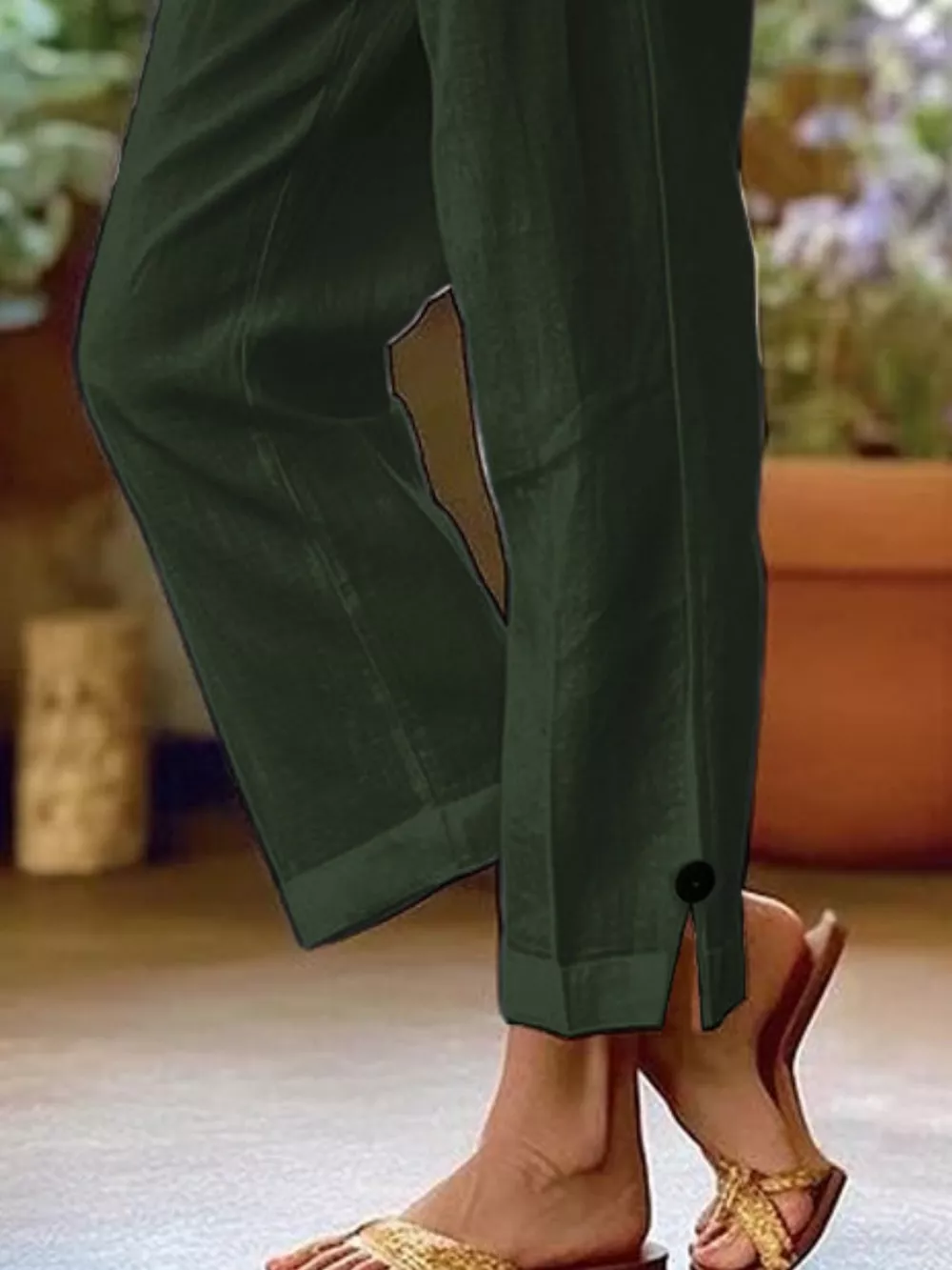 Full Size Casual Wide-Leg Pants Plus Size, image 10