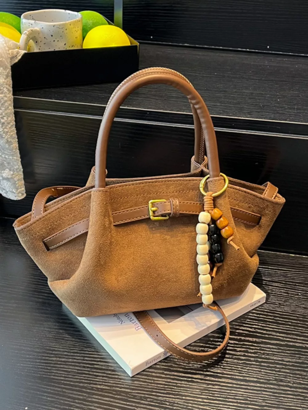 Buckle Decor Tote Bag, image 20