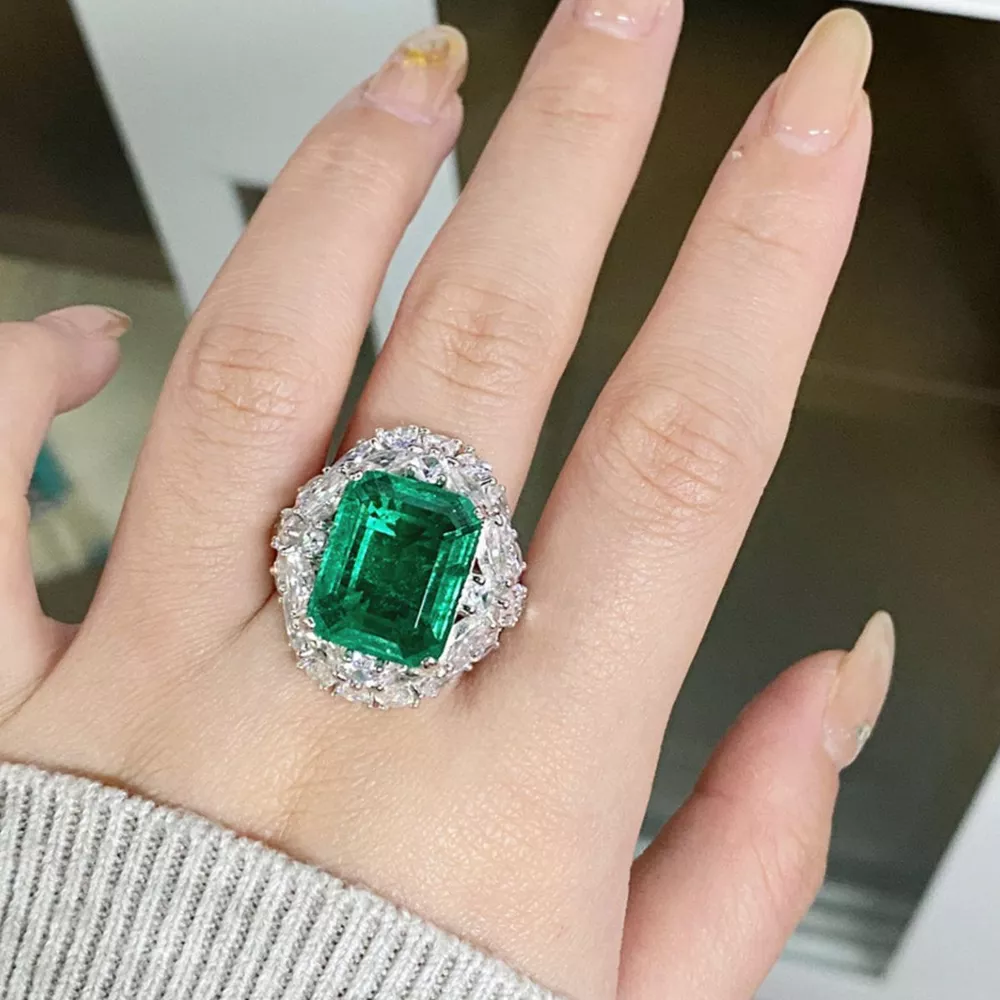 925 Sterling Silver Zircon Ring, image 4