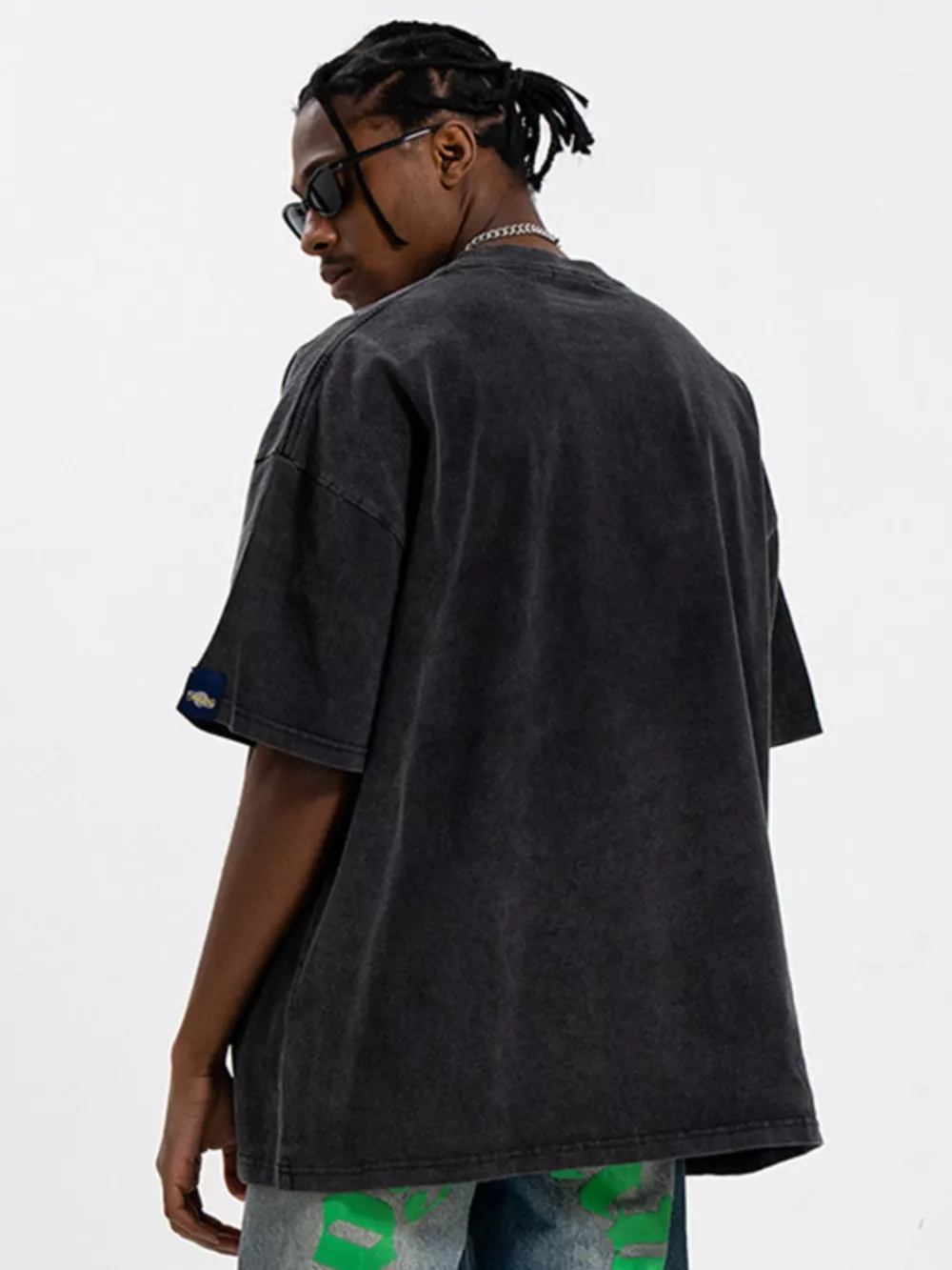 Men's Round Neck Half Sleeve T-Shirt, image 4