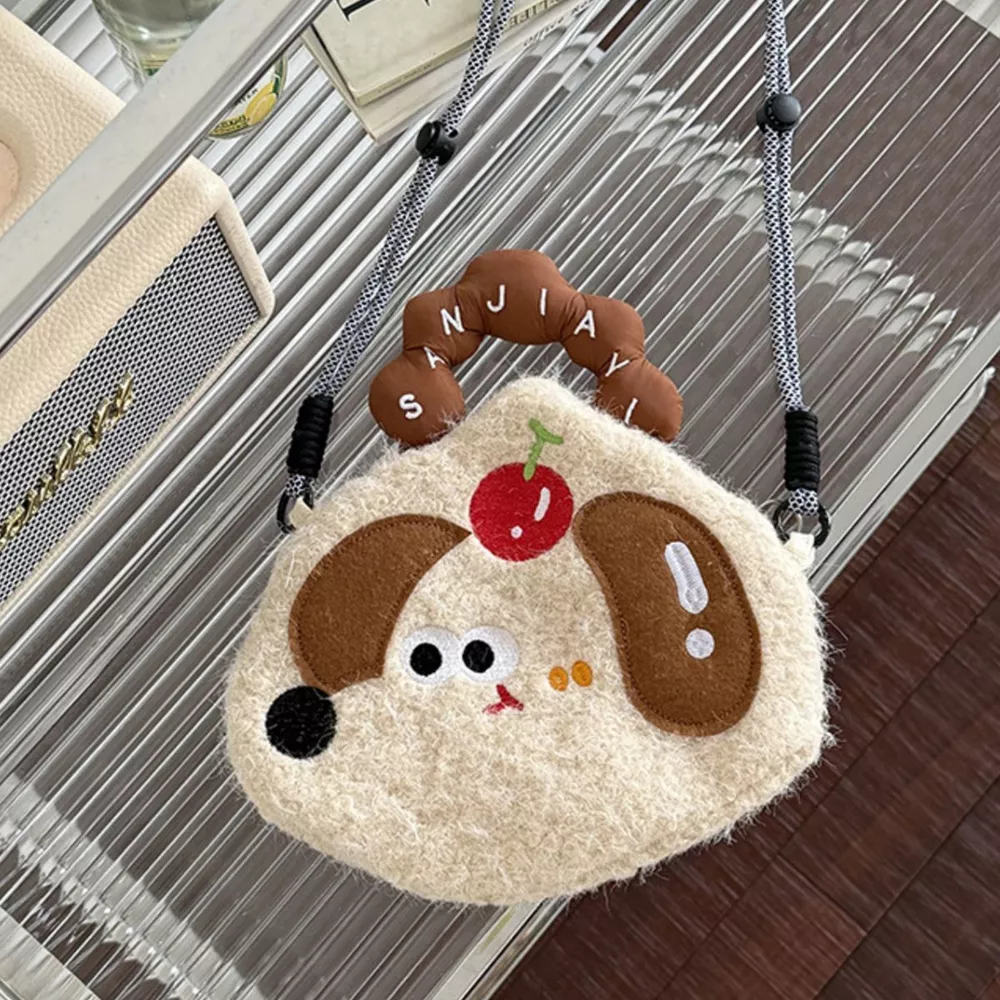 Cartoon Plush Crossbody Bag, image 9