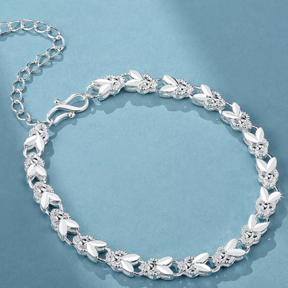 925 Sterling Silver Chain Bracelet, image 5