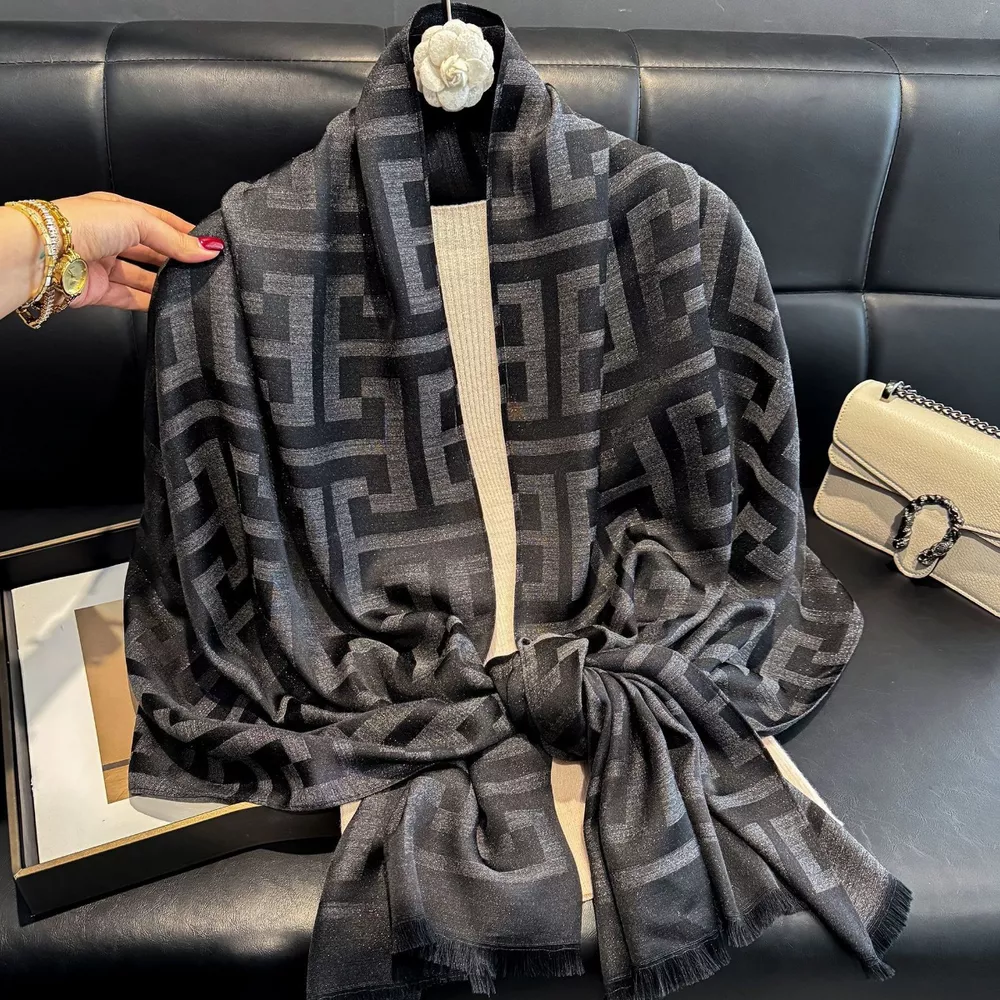 Raw Hem Scarf, image 8