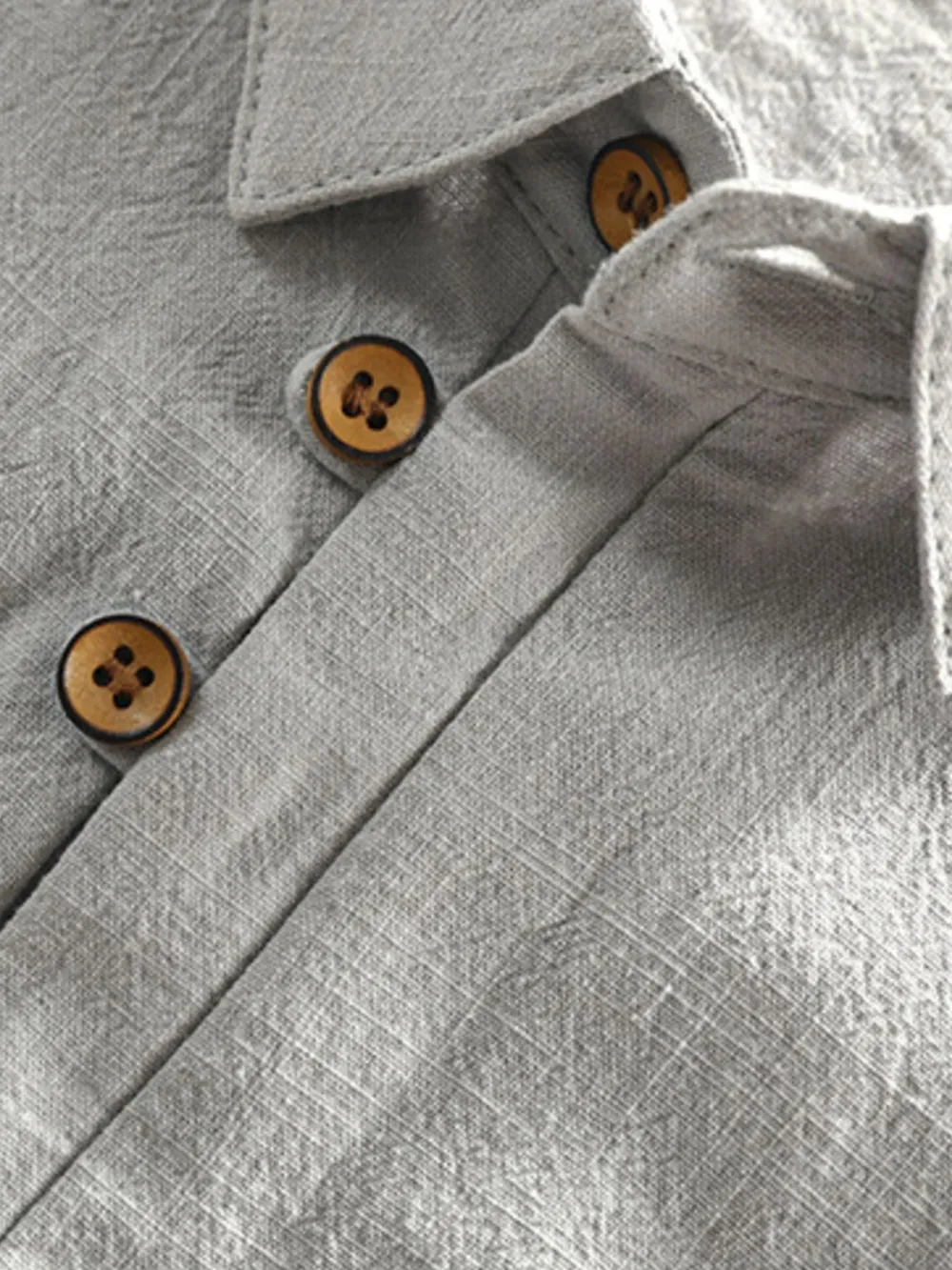 Men's Full Size Button Detail Short Sleeve Polo Plus Size, image 6