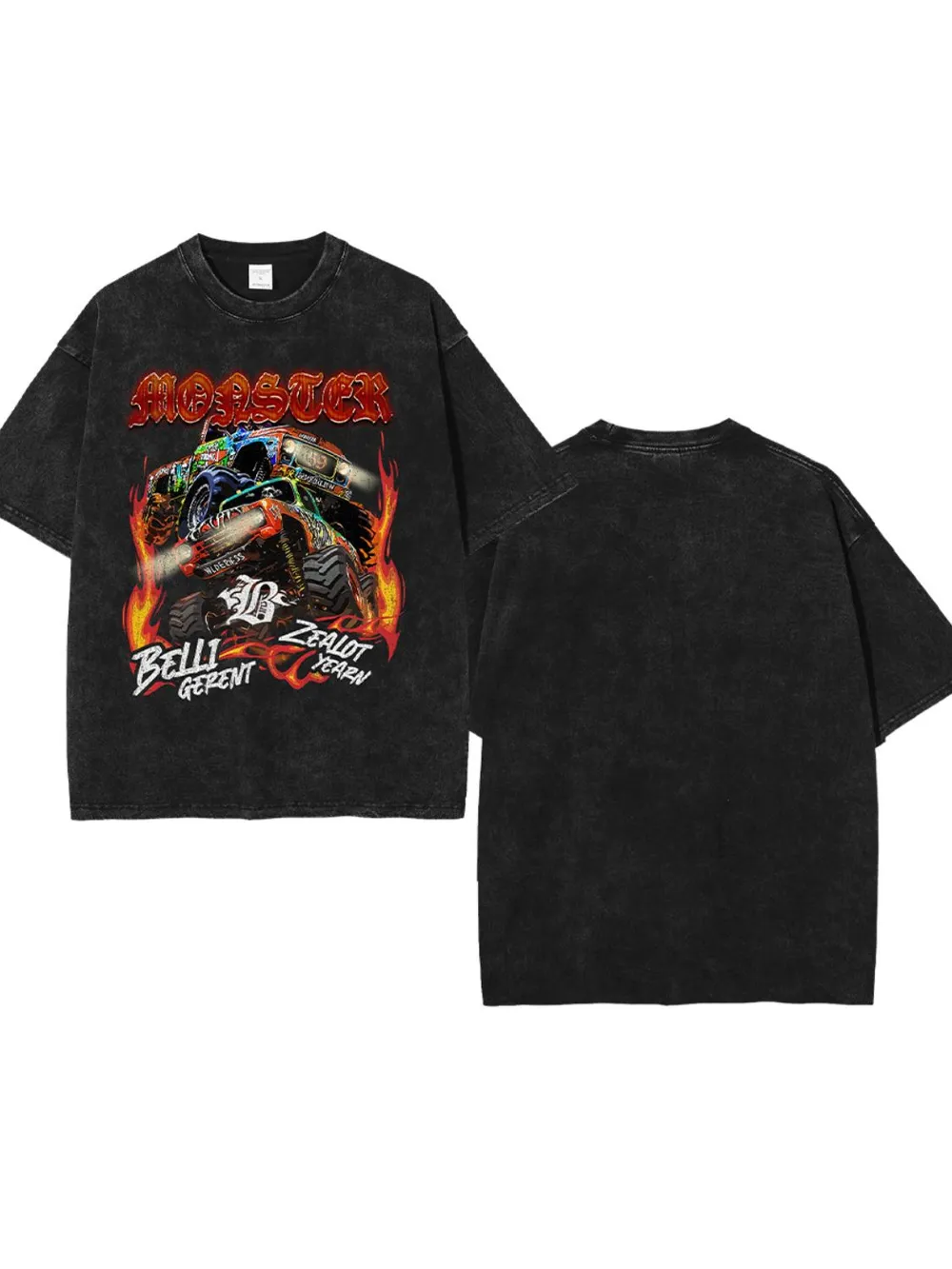 Men's Graphic Round Neck Half Sleeve T-Shirt, image 6