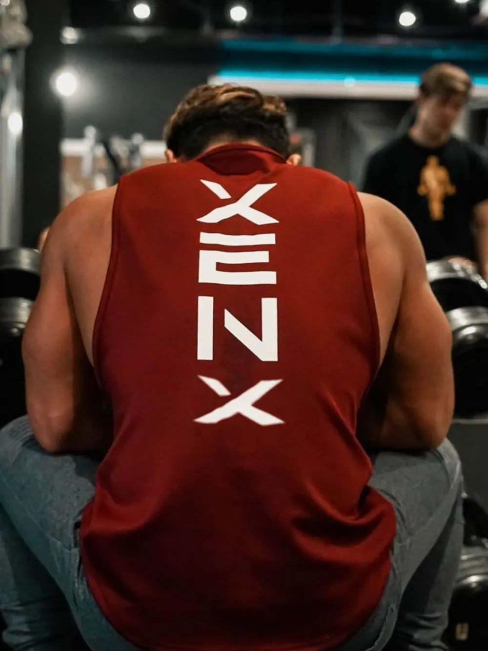 Men's Plus Size Round Neck Tank, image 6