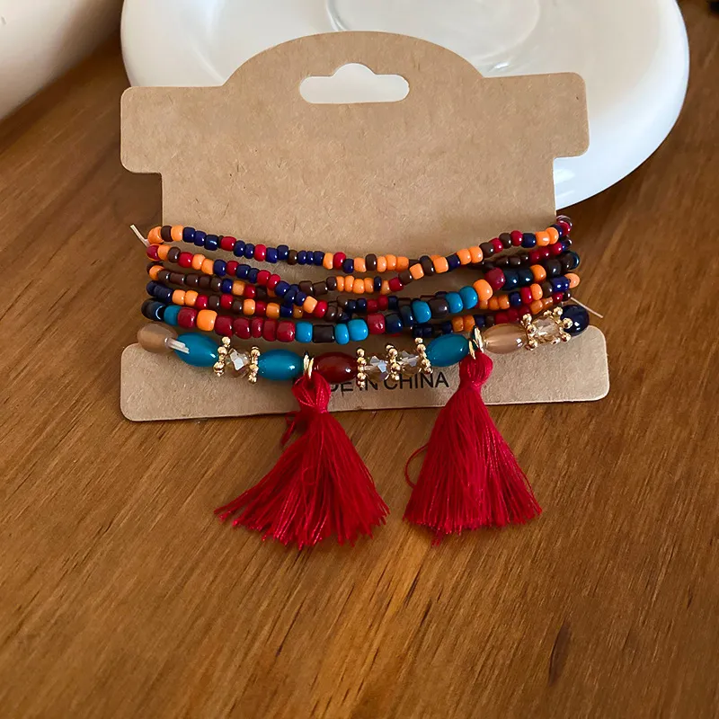Tassel Rice Bead Bracelet, image 5