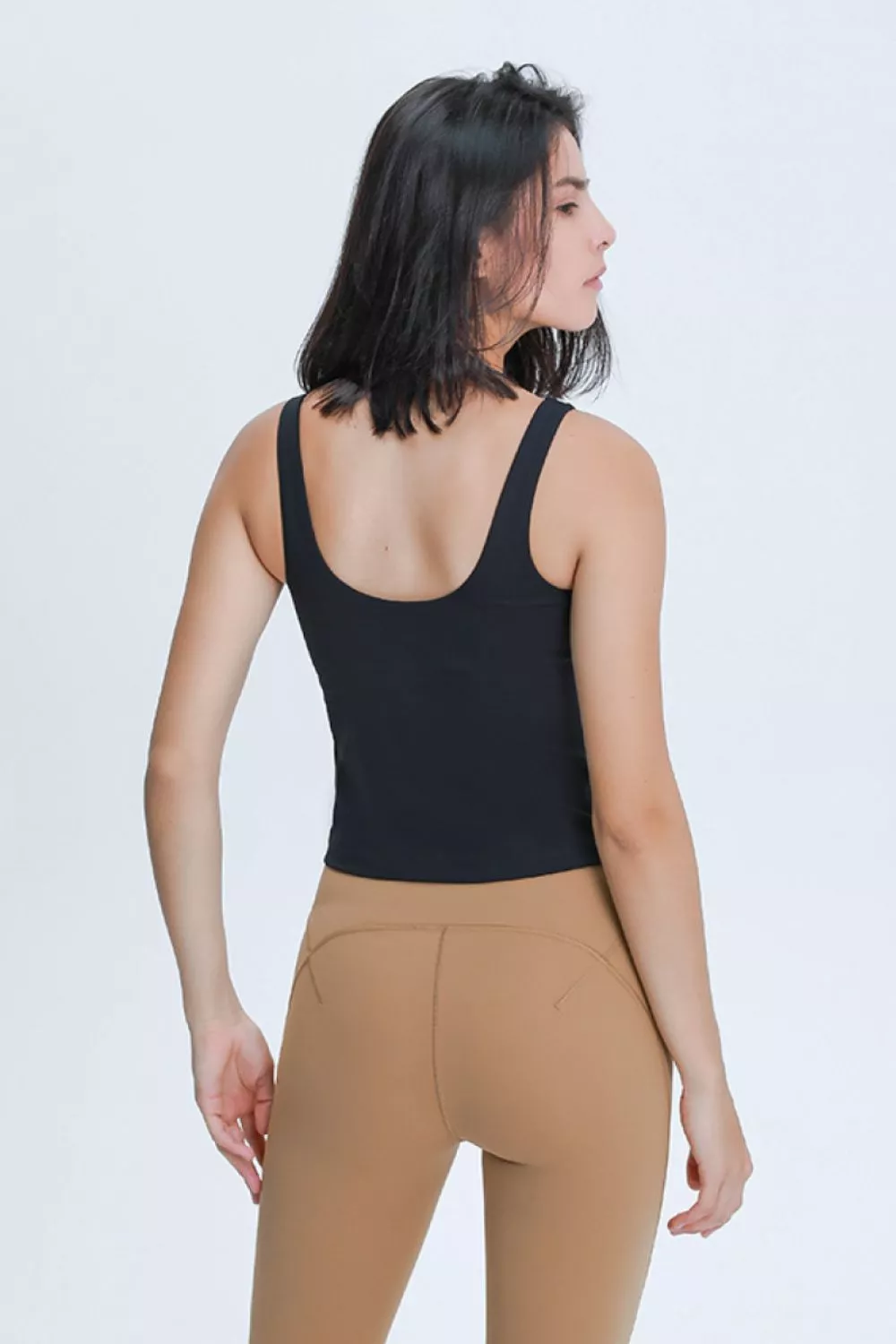 V Neck Active Tank, image 2