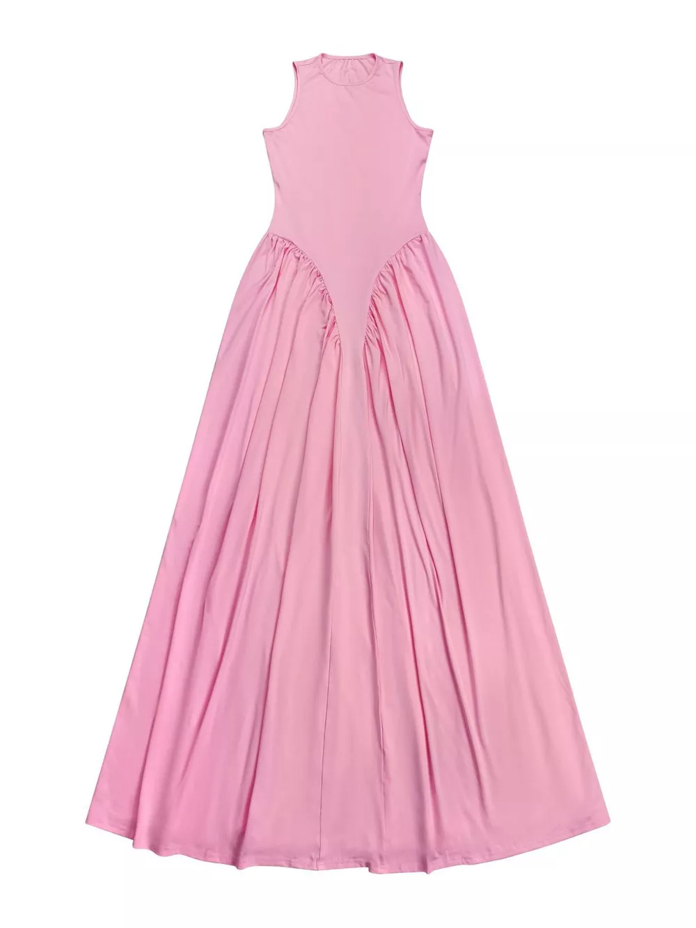Sleeveless O-Neck Maxi Dress, image 7