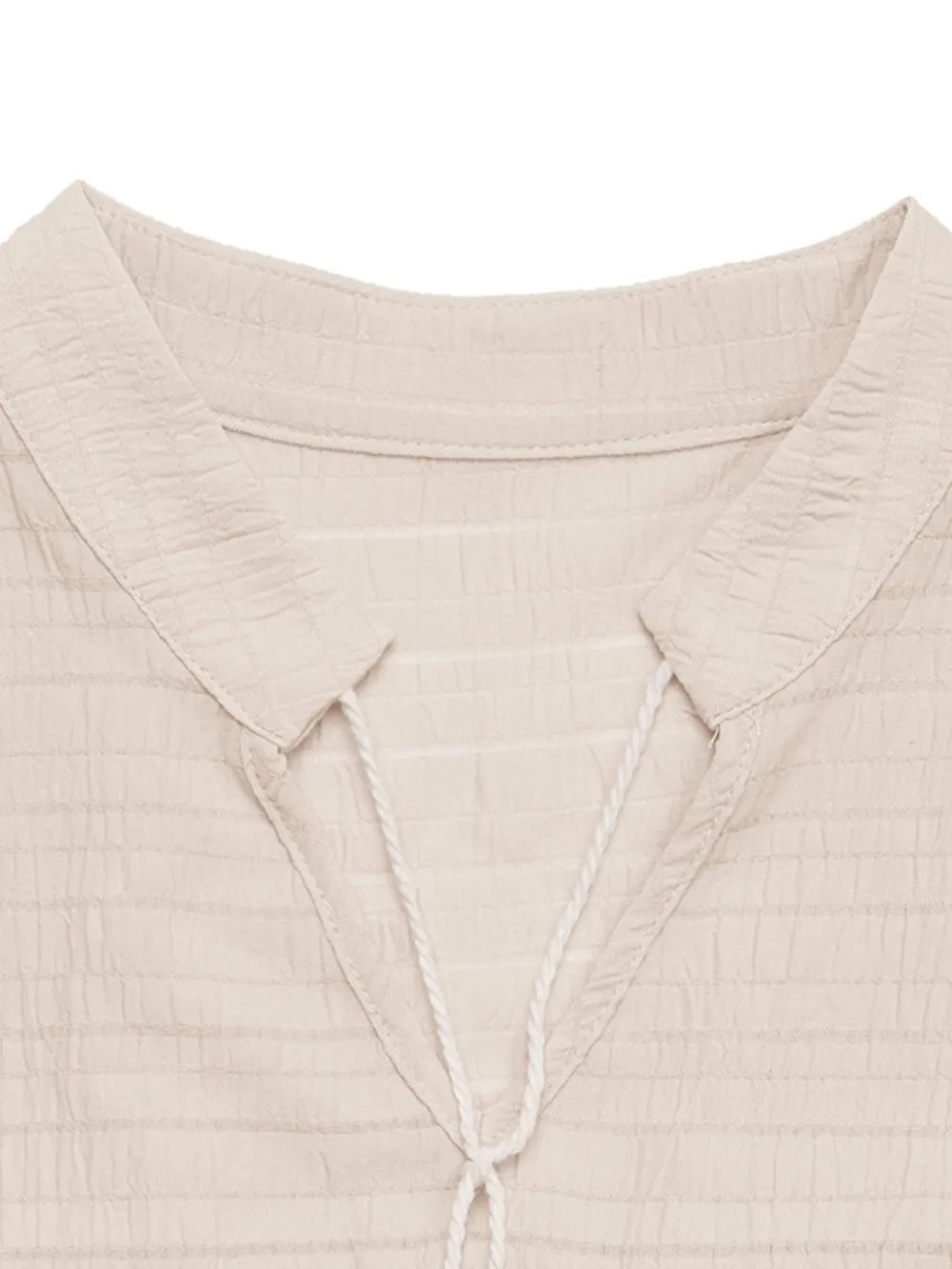 Tie Neck Sleeveless Ruffled Hem Dress, image 2