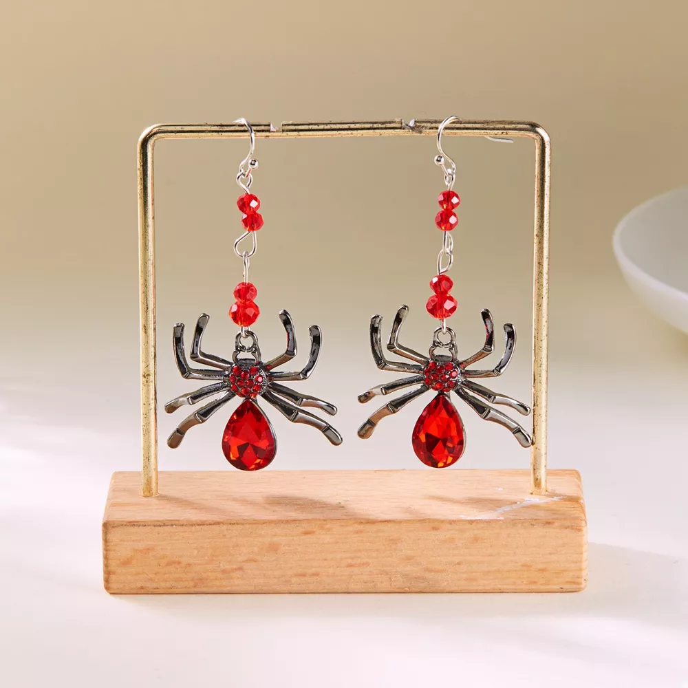 Halloween Spider Dangle Earrings, image 9