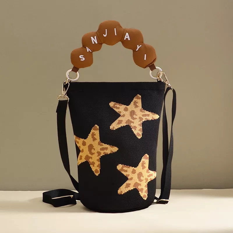 Cartoon Bucket Crossbody Bag, image 2