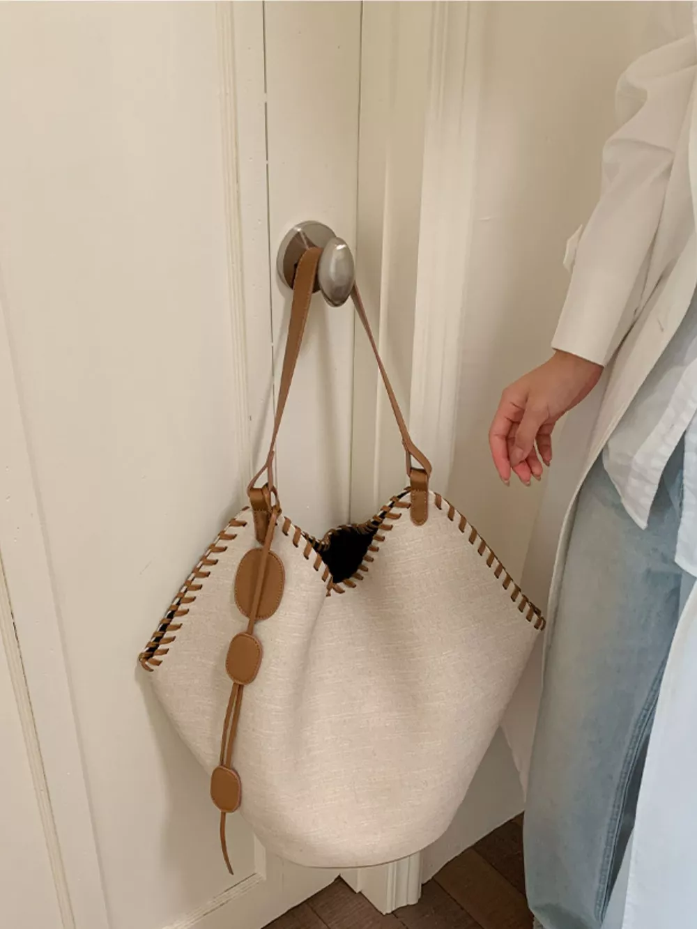 Casual Large Capacity Shoulder Bag, image 8