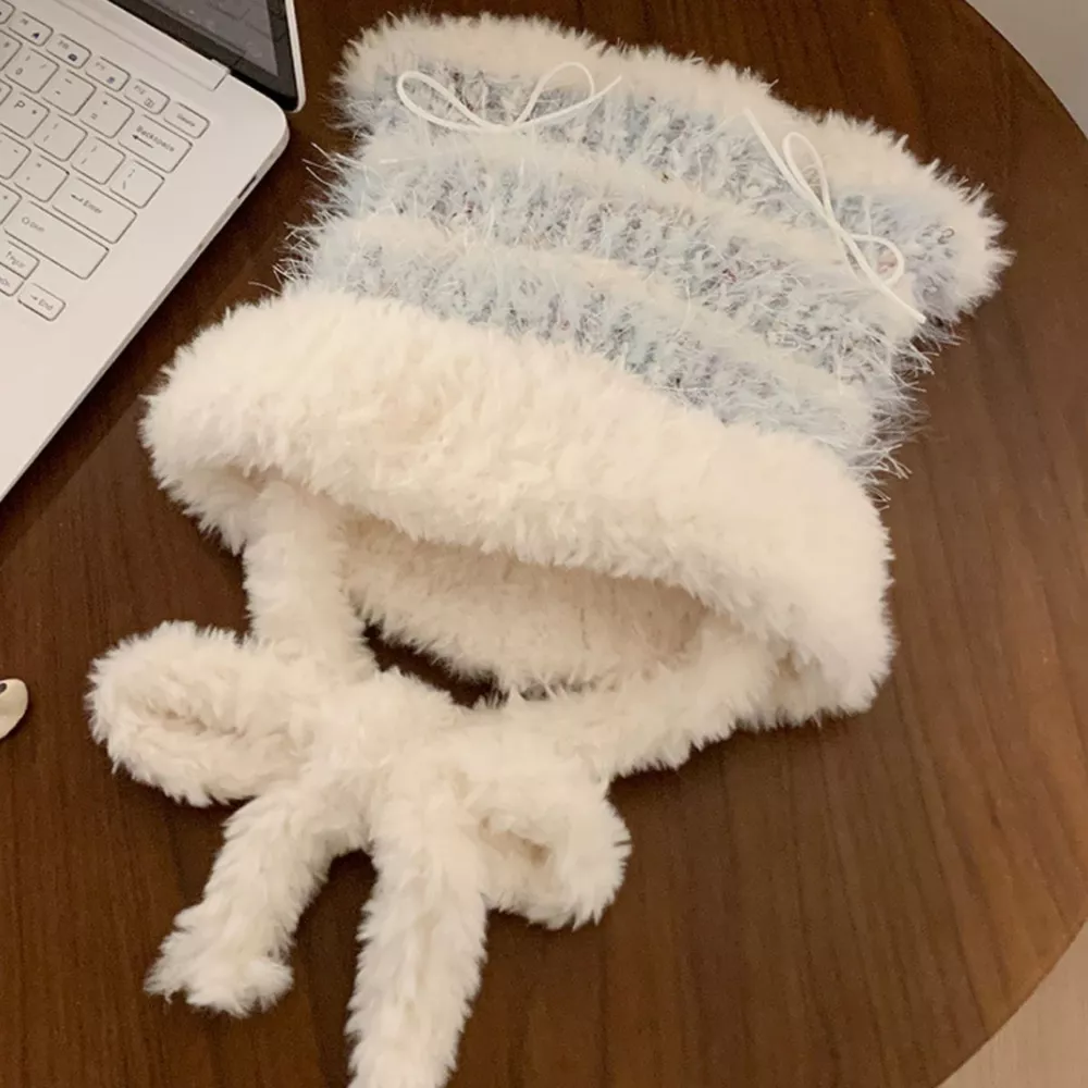 Cute Cat Ear Fluffy Winter Hat, image 4