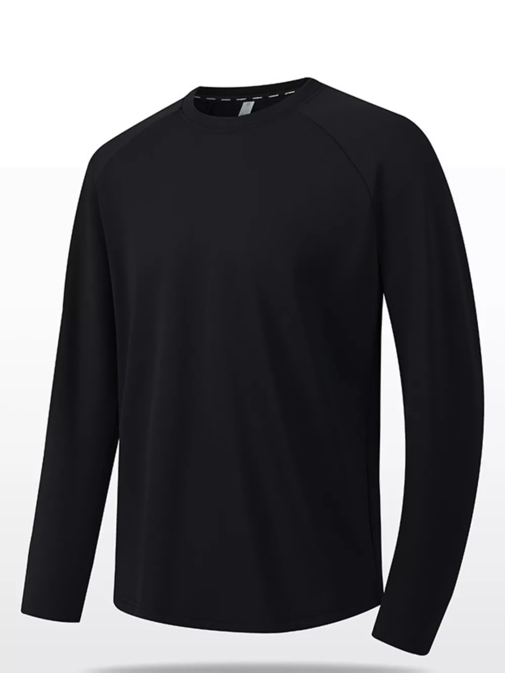 Men's Plus Size Long Sleeve Performance Active T-Shirt, image 3