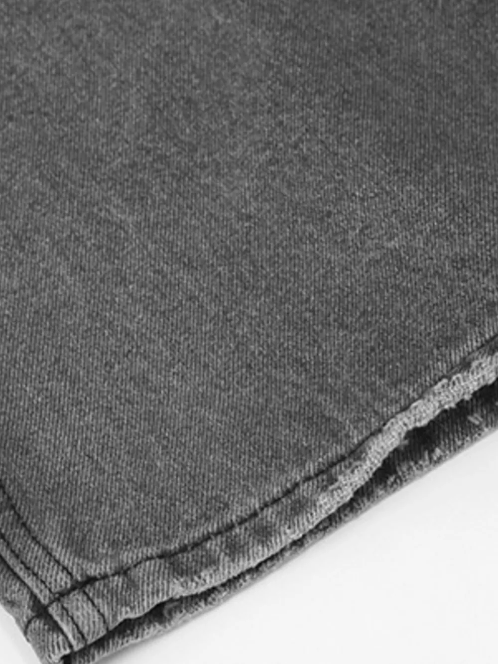 Men's Washed Distressed Relaxed Fit Jeans, image 7