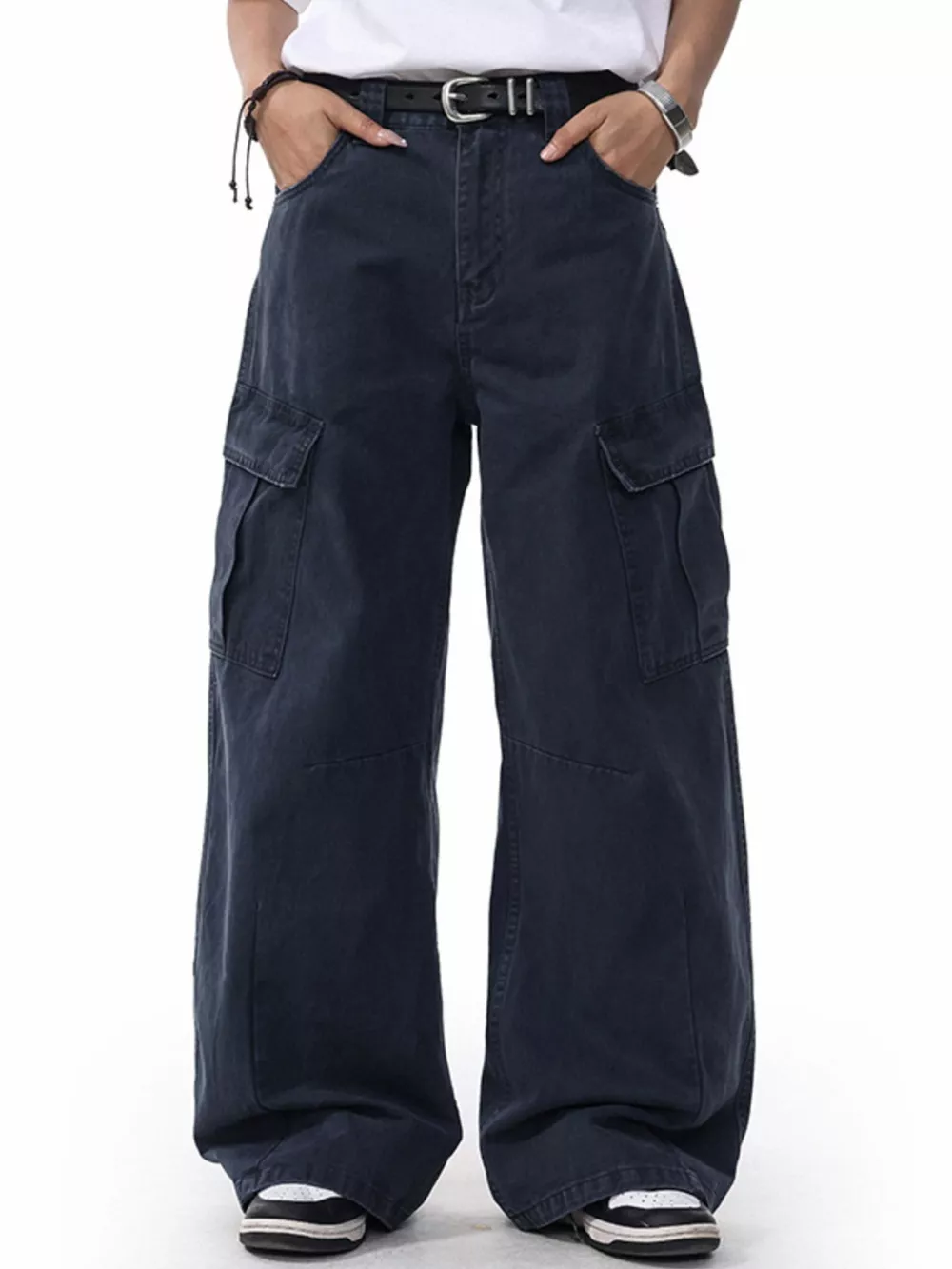 Men's Loose Fit Cargo Pants, image 5