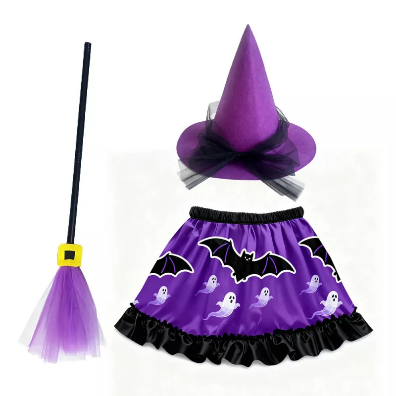 Halloween Tulle Witch Set, image 4