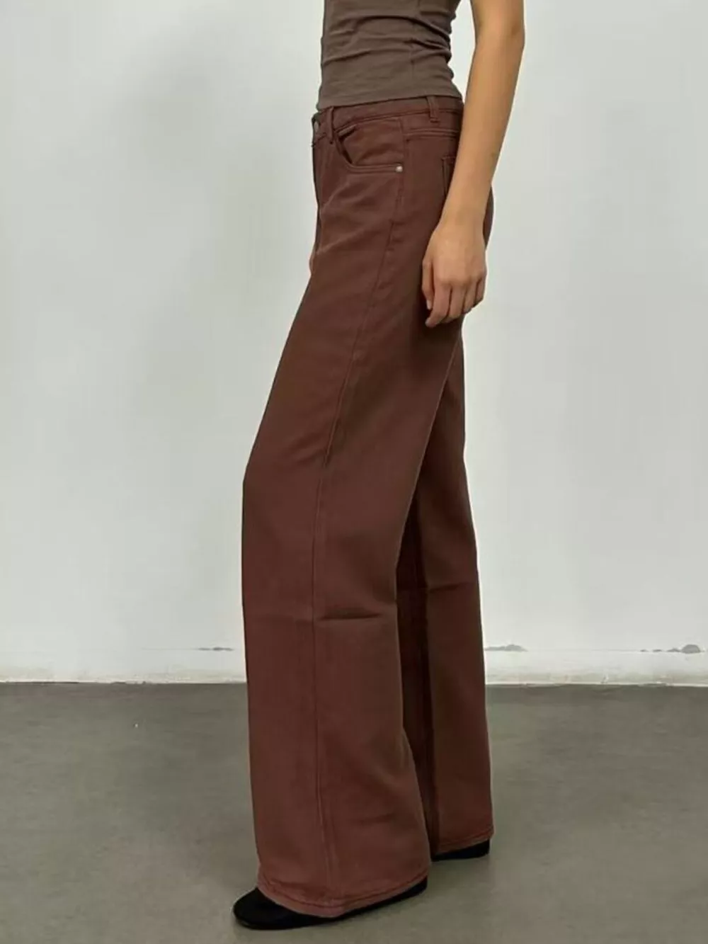 Butterfly Back Wide Leg Jeans, image 14